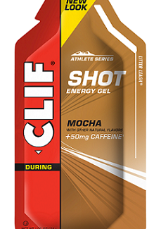 Clif Shot Energie Gels - 1 box - Mocha (50mg Caffeine)