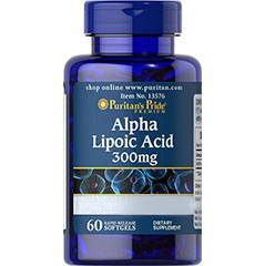 Alpha Lipoic Acid 300 mg - 120 softgels