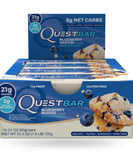 Quest Bar - 1 doos - White Chocolate Blueberry muffin