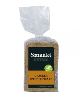 Crackers Spelt en Lijnzaad