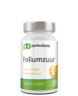 Perfectbody Foliumzuur (vitamine B11) Tabletten - 100 Tabletten